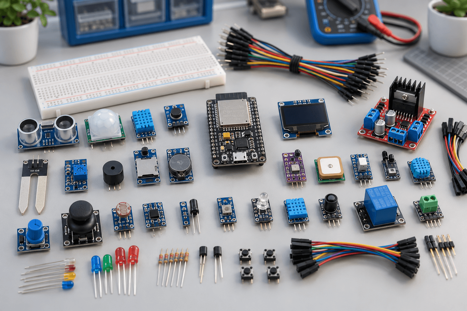 iSpark ESP32 Ultimate STEM Hardware Starter Kit